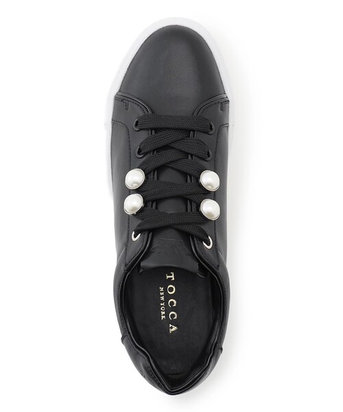 TOCCA(トッカ)の「PEARL POINT RAIN SNEAKERS スニーカー(スニーカー・レディース・ブラック系/アイボリー系・35/39/38/37/36)」の10枚目の写真