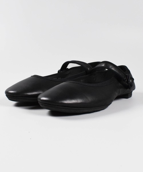 chausser(ショセ)の「【KS】【TRAVEL SHOES by chausser/トラベルシューズバイショセ】ワンストラップ シューズ(ローファー・レディース・シルバー/ブラック・36/37/38/39)」の12枚目の写真