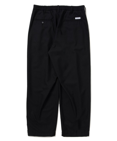 T/W Saxony 2 Tuck Wide Easy Trousers（スラックス）｜COOTIE
