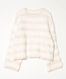 DFFUR.（ディフル）の「ボーダーニット（ニット/セーター）」