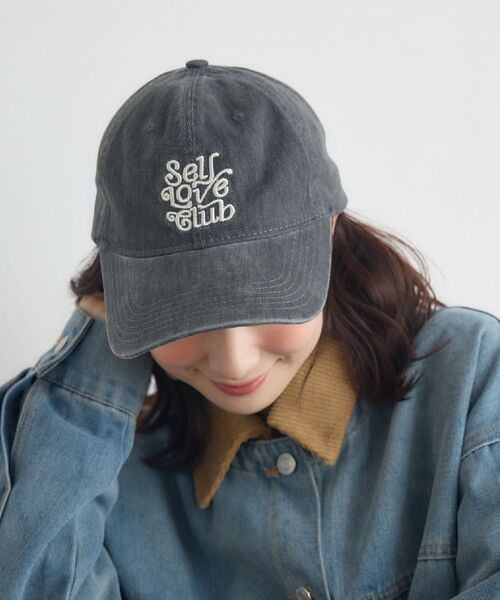 casita(RETRO GIRL)（カシータ）の「ウォッシュキャップ（ハット・レディース・ボルドー/ブラック/オフホワイト・ONE SIZE）」の2枚目の写真