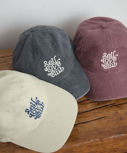 casita(RETRO GIRL)（カシータ）の「ウォッシュキャップ（ハット・レディース・ボルドー/ブラック/オフホワイト・ONE SIZE）」の4枚目の写真