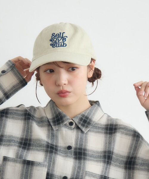 casita(RETRO GIRL)（カシータ）の「ウォッシュキャップ（ハット・レディース・ボルドー/ブラック/オフホワイト・ONE SIZE）」の7枚目の写真