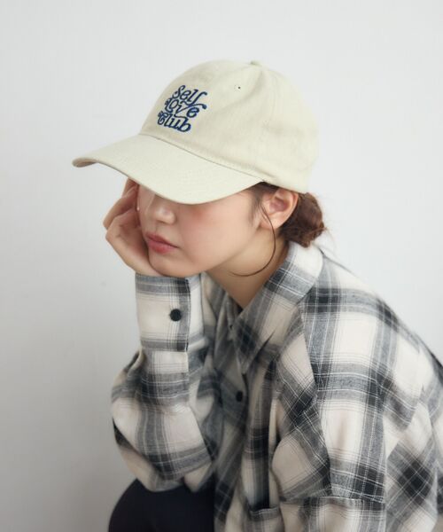 casita(RETRO GIRL)（カシータ）の「ウォッシュキャップ（ハット・レディース・ボルドー/ブラック/オフホワイト・ONE SIZE）」の8枚目の写真