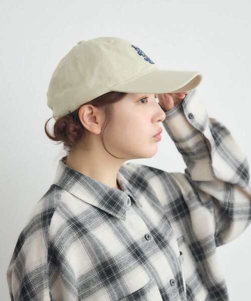 casita(RETRO GIRL)（カシータ）の「ウォッシュキャップ（ハット・レディース・ボルドー/ブラック/オフホワイト・ONE SIZE）」の9枚目の写真