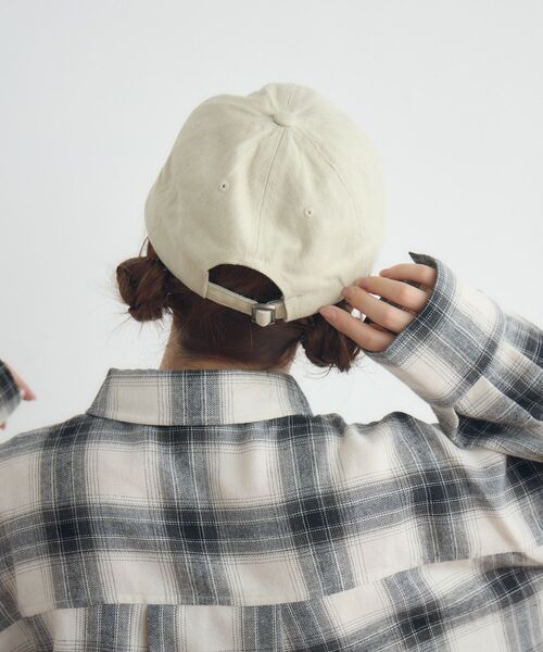 casita(RETRO GIRL)（カシータ）の「ウォッシュキャップ（ハット・レディース・ボルドー/ブラック/オフホワイト・ONE SIZE）」の10枚目の写真