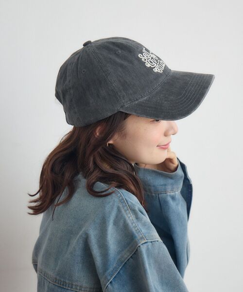 casita(RETRO GIRL)（カシータ）の「ウォッシュキャップ（ハット・レディース・ボルドー/ブラック/オフホワイト・ONE SIZE）」の15枚目の写真