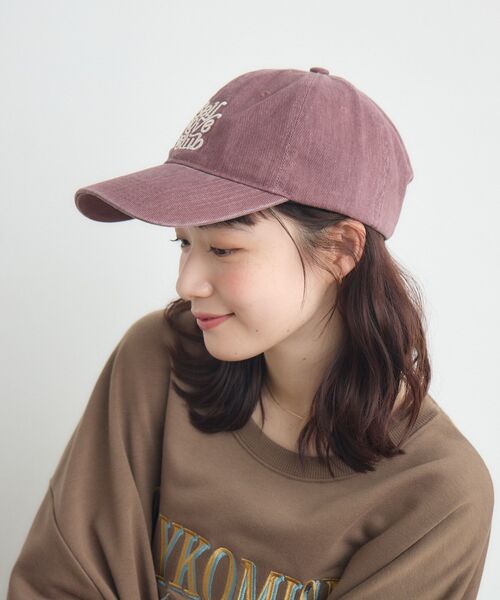 casita(RETRO GIRL)（カシータ）の「ウォッシュキャップ（ハット・レディース・ボルドー/ブラック/オフホワイト・ONE SIZE）」の19枚目の写真