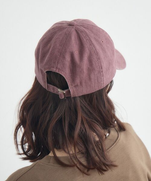 casita(RETRO GIRL)（カシータ）の「ウォッシュキャップ（ハット・レディース・ボルドー/ブラック/オフホワイト・ONE SIZE）」の21枚目の写真
