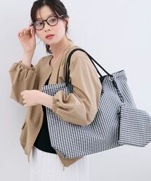 le.coeur blanc（ルクールブラン）の「【撥水】ナイロンパッカブルトート（トートバッグ）」
