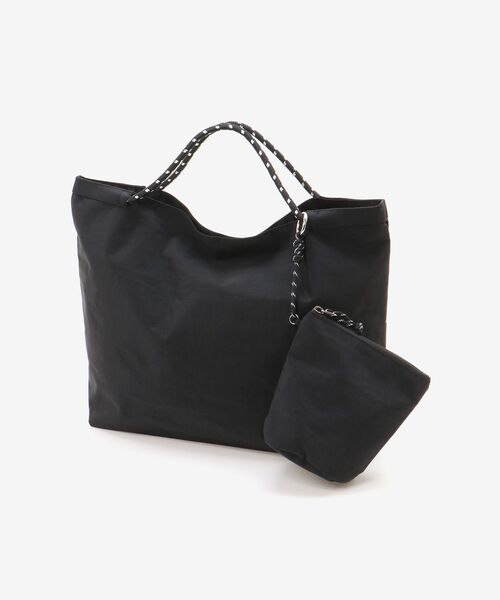 le.coeur blanc(ルクールブラン)の「【撥水】ナイロンパッカブルトート(トートバッグ・レディース・ブラック系その他/ブラック/ブラウン/ベージュ・FREE)」の5枚目の写真