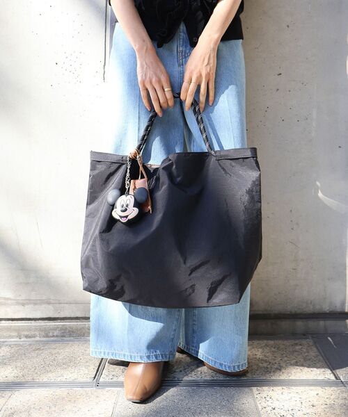 le.coeur blanc(ルクールブラン)の「【撥水】ナイロンパッカブルトート(トートバッグ・レディース・ブラック系その他/ブラック/ブラウン/ベージュ・FREE)」の9枚目の写真