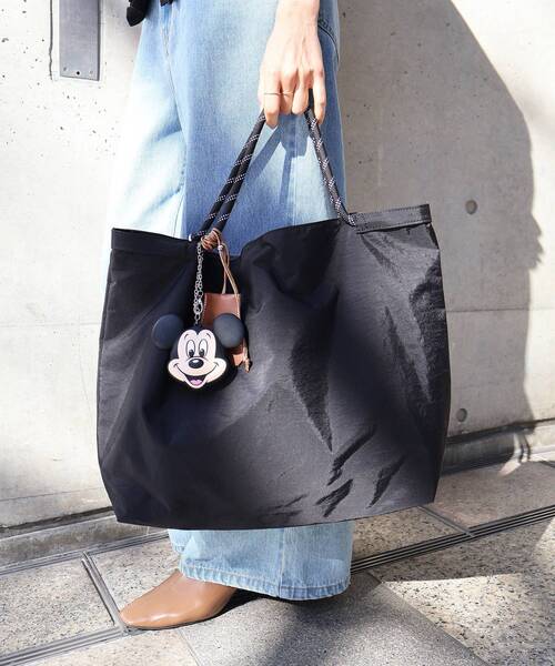 le.coeur blanc(ルクールブラン)の「【撥水】ナイロンパッカブルトート(トートバッグ・レディース・ブラック系その他/ブラック/ブラウン/ベージュ・FREE)」の11枚目の写真