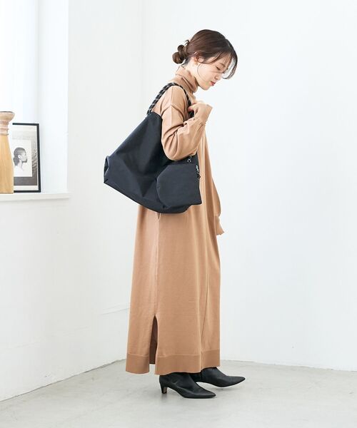 le.coeur blanc(ルクールブラン)の「【撥水】ナイロンパッカブルトート(トートバッグ・レディース・ブラック系その他/ブラック/ブラウン/ベージュ・FREE)」の15枚目の写真