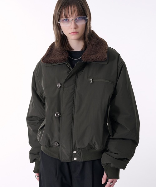 シエルエアー　2WAY BOA BLOUSON ONCILY（オンシェリー）の「2WAY REVERSIBLE BOA BLOUSON / 2ウェイ