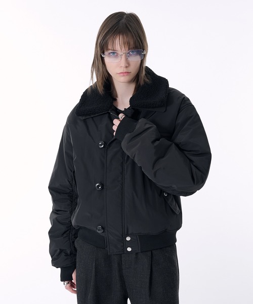 シエルエアー　2WAY BOA BLOUSON ONCILY（オンシェリー）の「2WAY REVERSIBLE BOA BLOUSON / 2ウェイ