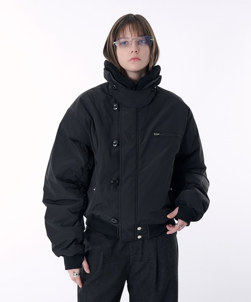 シエルエアー　2WAY BOA BLOUSON ONCILY（オンシェリー）の「2WAY REVERSIBLE BOA BLOUSON / 2ウェイ