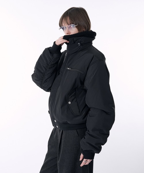 N-2B CONVERTIBLE BOA BLOUSON/N-2Bコンバーチブルボアブルゾン（MA-1