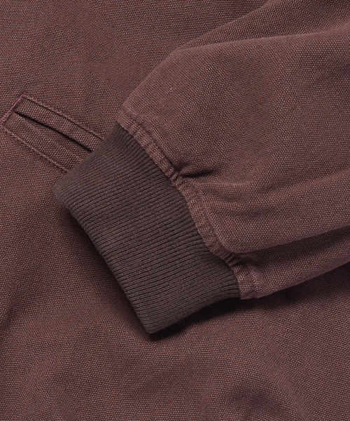 WKNDRS(ウィーキャンドース)の「HOODED CANVAS JACKET (BURGUNDY)(パーカー・レディース・その他・MEDIUM/LARGE/X-LARGE)」の6枚目の写真