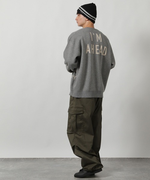 LAKOLE(ラコレ)の「トビガラ刺繍ニットプルオーバー / 607000(ニット/セーター・メンズ・ブラック/オフホワイト/ライトグレー/ボルドー・MEDIUM/LARGE/X-LARGE)」の10枚目の写真
