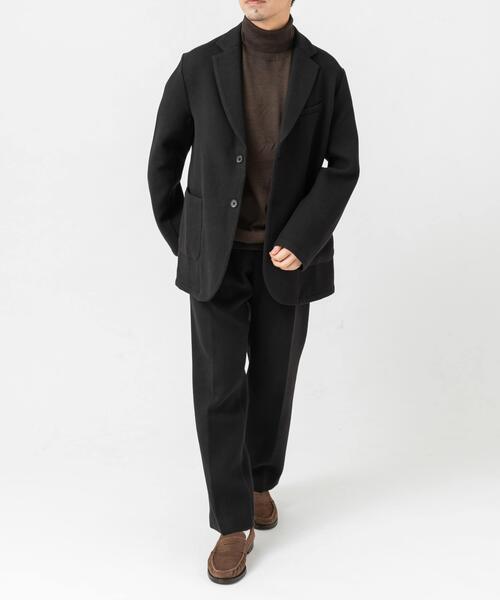 URBAN RESEARCH ROSSO MEN(アーバンリサーチロッソメン)の「『XLサイズあり』light meltonセットアップ(セットアップ・メンズ・ブラック/チャコールグレー/ネイビー/ブラウン・MEDIUM/LARGE/X-LARGE/SMALL)」の6枚目の写真