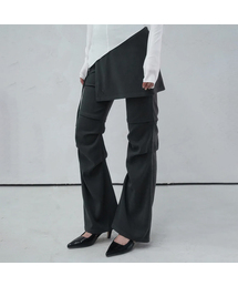Wrap Layered Pants - 2COL