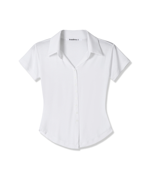 AVANDRESS(アバンドレス )の「Sopy Collar Short-Sleeve GREY(シャツ/ブラウス・レディース・その他・SMALL)」の10枚目の写真
