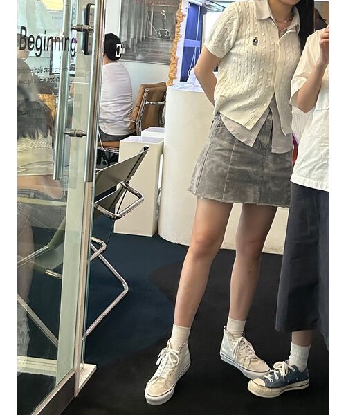 AVANDRESS(アバンドレス )の「Sopy Collar Short-Sleeve GREY(シャツ/ブラウス・レディース・その他・SMALL)」の13枚目の写真