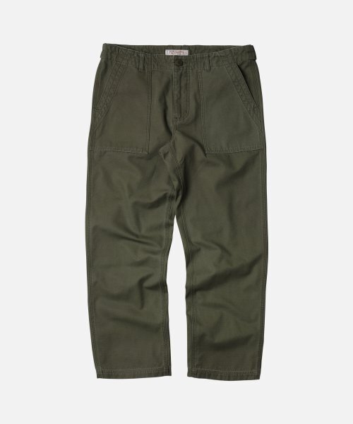 FRIZMWORKS(フリズムワークス)の「JUNGLE CLOTH FATIGUE PANTS _ OLIVE(その他パンツ・レディース・その他・MEDIUM/LARGE/SMALL/X-LARGE)」の1枚目の写真