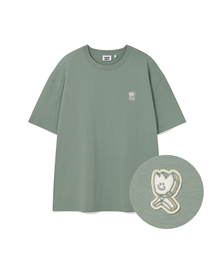 グラフィックキキワッペン半袖Tシャツ(3色)