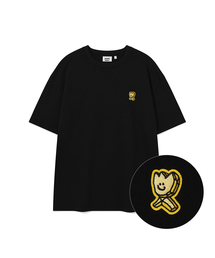 グラフィックキキワッペン半袖Tシャツ(3色)