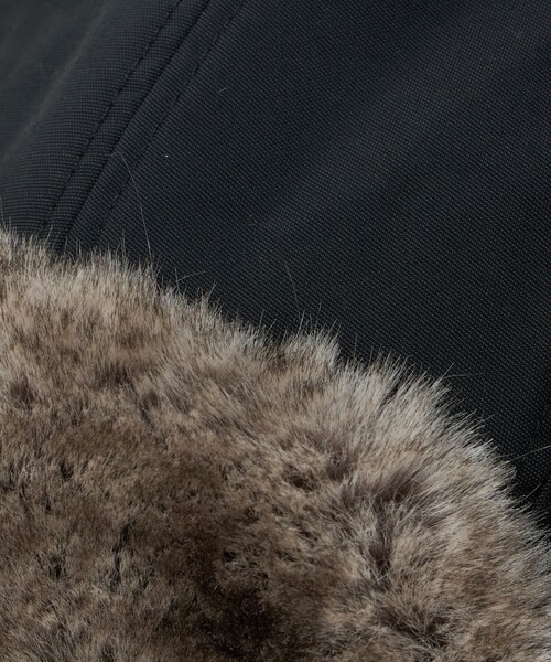 THE NORTH FACE（ザノースフェイス）の「＜THE NORTH FACE＞インサレーション ボンバー キャップ はっ水 UVカット（キャップ・メンズ・ブラック・FREE）」の14枚目の写真