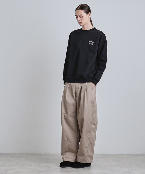 tk.TAKEO KIKUCHI（ティーケータケオキクチ）の「とらフロッキースウェット（スウェット・メンズ・ブラウン系その他/ライトグレー/ブラック・04/03/02）」の4枚目の写真