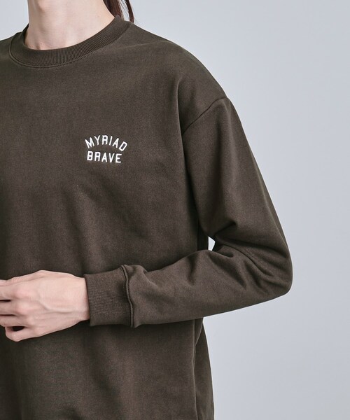 tk.TAKEO KIKUCHI（ティーケータケオキクチ）の「とらフロッキースウェット（スウェット・メンズ・ブラウン系その他/ライトグレー/ブラック・04/03/02）」の17枚目の写真