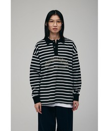 FELICITY（フェリシティ）の「Border Polo Shirt（ポロシャツ）」