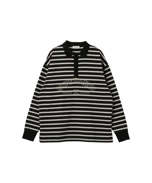 FELICITY(フェリシティ)の「Border Polo Shirt(ポロシャツ・レディース・ブラック/ブルー・2)」の18枚目の写真