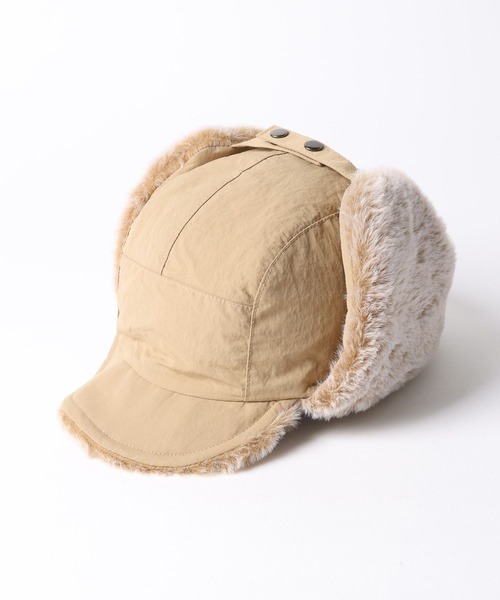 GLOBAL WORK（グローバルワーク）の「フライトキャップ/606782（キャップ・メンズ・ベージュ/ブラック/カーキ・FREE）」の12枚目の写真