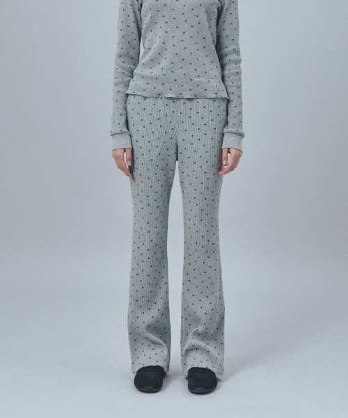 Rest&Recreation(レストアンドレクリエーション)の「RR PATTERN FLARE PANTS - GREY(その他パンツ・レディース・その他・ONE)」の6枚目の写真