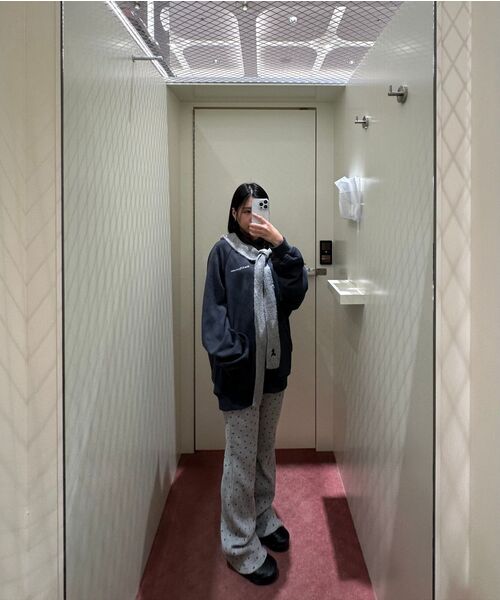 Rest&Recreation(レストアンドレクリエーション)の「RR PATTERN FLARE PANTS - GREY(その他パンツ・レディース・その他・ONE)」の2枚目の写真