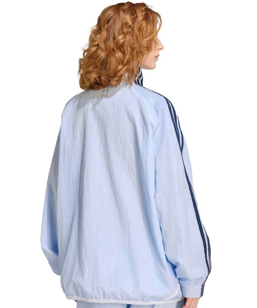 adidas(アディダス)の「adidas TEAMGEIST 2.0 TRACK TOP / アディダス チームガイスト 2.0 トラックトップ(ナイロンジャケット・レディース・ブルー・S/M/L)」の11枚目の写真