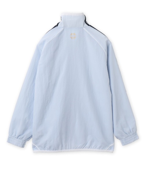 adidas(アディダス)の「adidas TEAMGEIST 2.0 TRACK TOP / アディダス チームガイスト 2.0 トラックトップ(ナイロンジャケット・レディース・ブルー・S/M/L)」の9枚目の写真