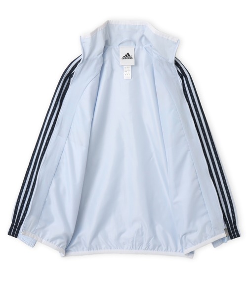 adidas(アディダス)の「adidas TEAMGEIST 2.0 TRACK TOP / アディダス チームガイスト 2.0 トラックトップ(ナイロンジャケット・レディース・ブルー・S/M/L)」の5枚目の写真