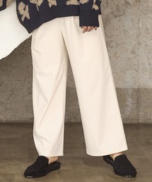 studio CLIP | ツイードライクストレートパンツ[プチ・プラスサイズあり](その他パンツ)