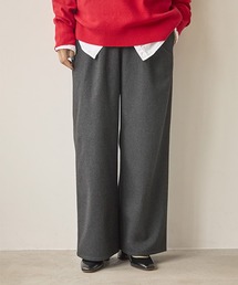studio CLIP | ツイードライクストレートパンツ[プチ・プラスサイズあり](その他パンツ)