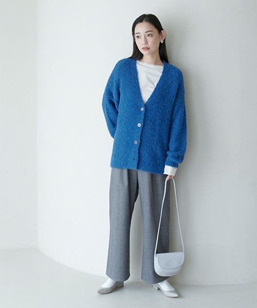 studio CLIP（スタディオクリップ）の「ツイードライクストレートパンツ[プチ・プラスサイズあり]（その他パンツ・レディース・ブラウン/グレー/アイボリー/ブラック・X-LARGE/SMALL/MEDIUM/XX-LARGE/XXX-LARGE/LARGE/PF）」の19枚目の写真