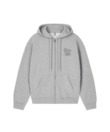 [ユニセックス]GRAE-S スモールストライプフードジップアップ_2カラー