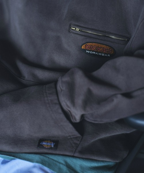 Dickies(ディッキーズ)の「【Dickies(R) x SEDAN ALL-PURPOSE(R)】Faded Washed Hoodie(パーカー・メンズ・ダークブラウン/チャコールグレー・SMALL/MEDIUM/LARGE/X-LARGE)」の12枚目の写真