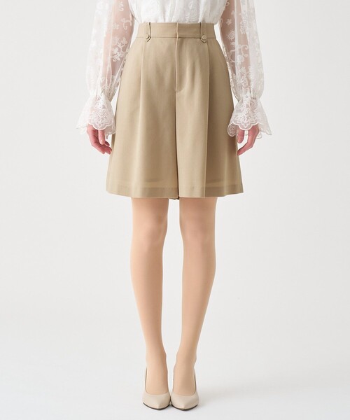 ANAYI（アナイ）の「【Eternal Line 2026】ウールジョーゼットキュロットパンツ（その他パンツ・レディース・ベージュ/ネイビー・36/38）」の14枚目の写真