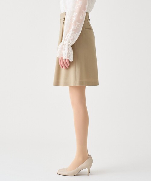 ANAYI（アナイ）の「【Eternal Line 2026】ウールジョーゼットキュロットパンツ（その他パンツ・レディース・ベージュ/ネイビー・36/38）」の15枚目の写真