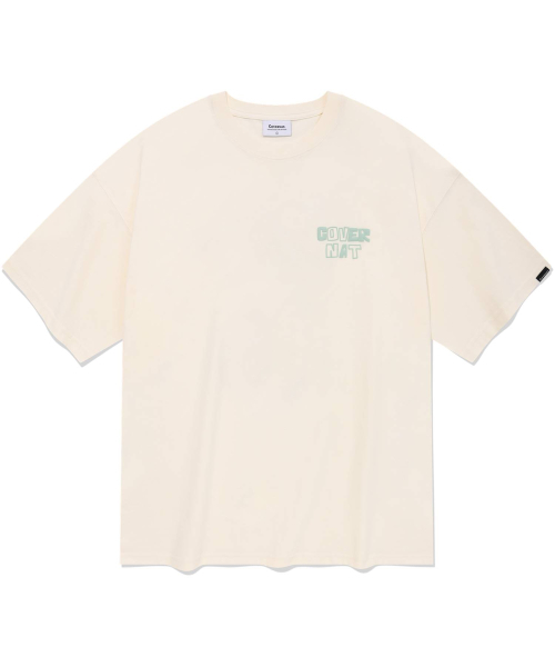 COVERNAT(カバーナット)の「フラワーベースTシャツアイボリー(Tシャツ/カットソー・レディース・その他・LARGE/MEDIUM/SMALL/X-LARGE)」の2枚目の写真